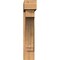 Ekena Millwork Imperial Block Smooth Bracket w/ Offset Brace, Western Red Cedar, 7 1/2"W x 32"D x 38"H BKT0806X32X38IMP05SWR - alternate 2